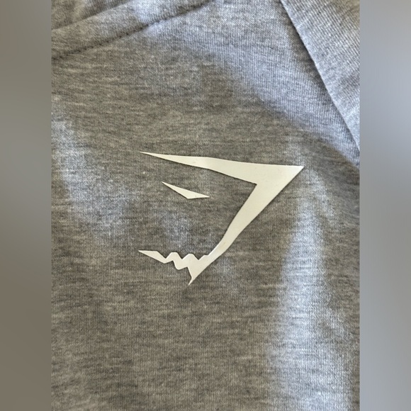 Gymshark | Full‎ Zip Hoodie | Grey/ Navy Blue | Women’s Size Medium - Picture 5 of 5